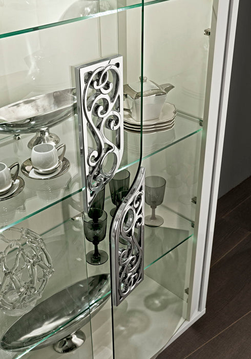 Roma - 2 Door Curio - White Camelgroup Italy