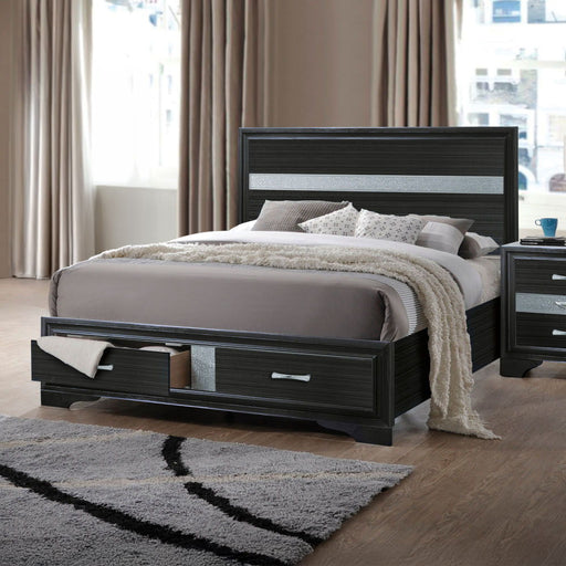 Naima - Bed w/Storage ACME