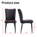 Minimalist Style Minimalist Dining Chairs With Metal Legs Home Essentials