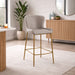 Modern Counter Stool With Upholstered Seat New Ridge Home