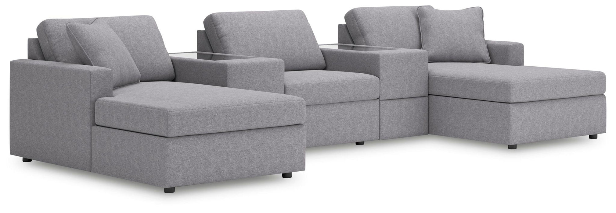 Modmax - Sectional - Granite Signature Design by Ashley®