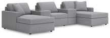 Modmax - Sectional - Granite Signature Design by Ashley®