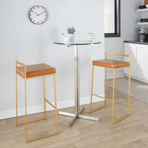 Fuji - Contemporary / Glam & Quality Construction Barstool Lumi Source
