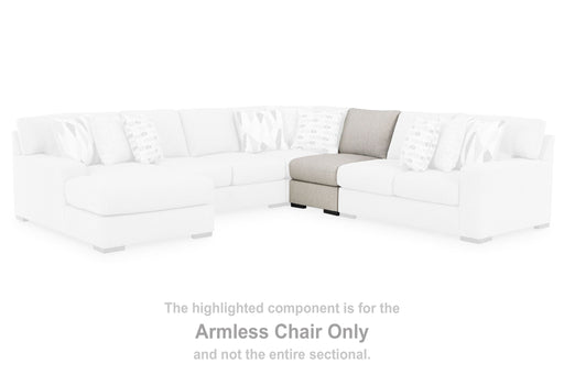 LaureLGrove - Armless Chair - Pebble Benchcraft®