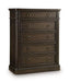 Wickenger - Five Drawer Chest - Dark Brown Signature Design by Ashley®