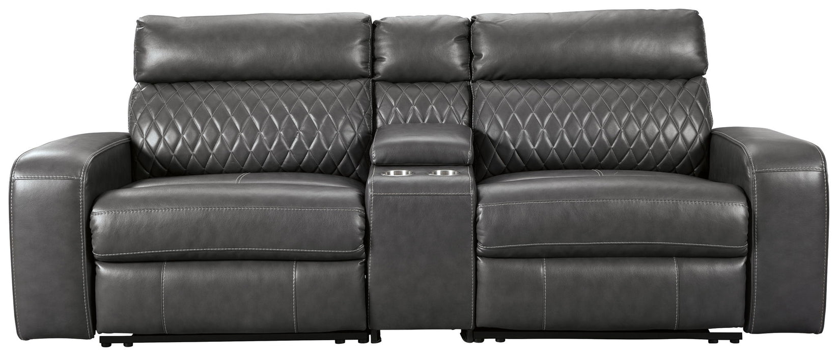 Samperstone - Power Reclining Sectional Signature Design by Ashley®
