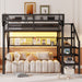 Loft Bed With Stairs And Storage Home Essentials