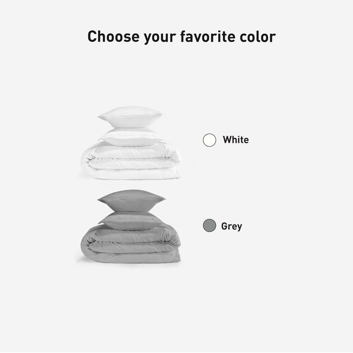 Solid - Duvet & Sham Set Bedgear