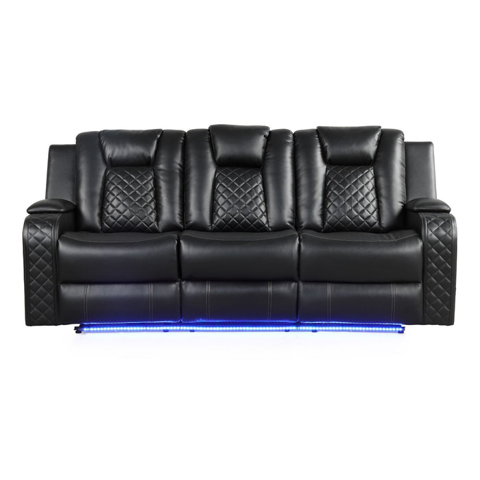 Benz - LED & Power Reclining Sofa Matrix Furniture Group