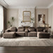 U-Shaped Sectional Sofa With Chaise Lounge And Cup Holders Home Essentials