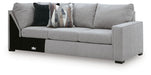 Lakepoint - RAF Sofa With Corner Wedge - Nickel Benchcraft®