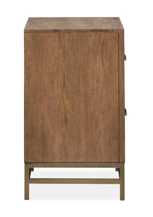 Lindon - Drawer Nightstand - Belgian Wheat Magnussen Furniture