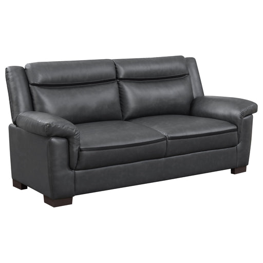 Hawthorne - Sofa With Top Arms Lounge Furniture - Gray Furniture Max