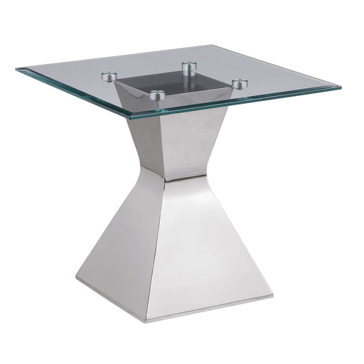 Exeter - Table With Glass Top Furniture Max