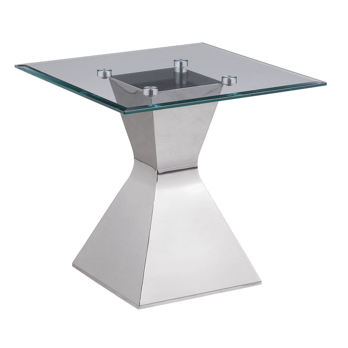 Exeter - Table With Glass Top Furniture Max
