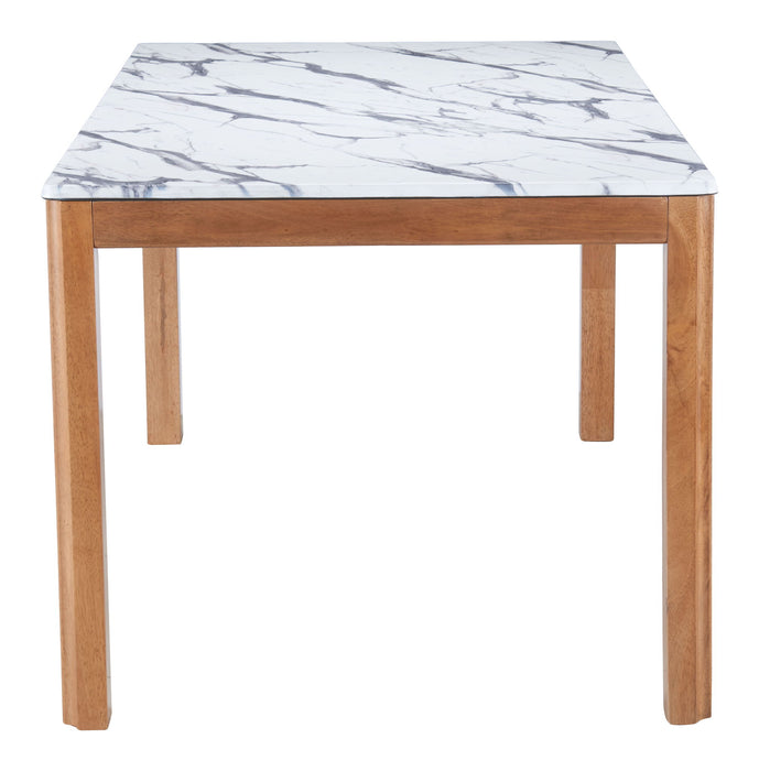 Jemy - Dining Table - White Zuo Modern