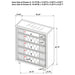 Mika - 5 Drawer LED Chest Furniture Max