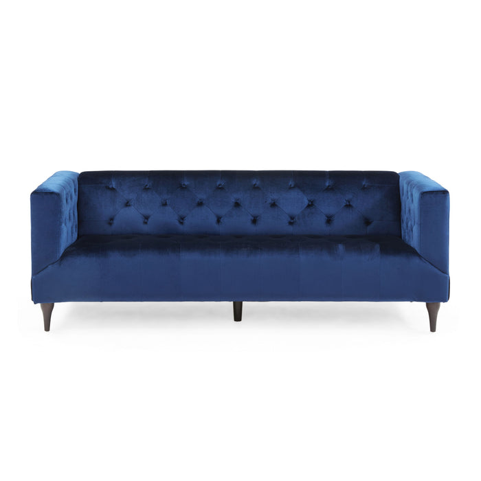 3 - Seater Sofa - Blue / Fabric
