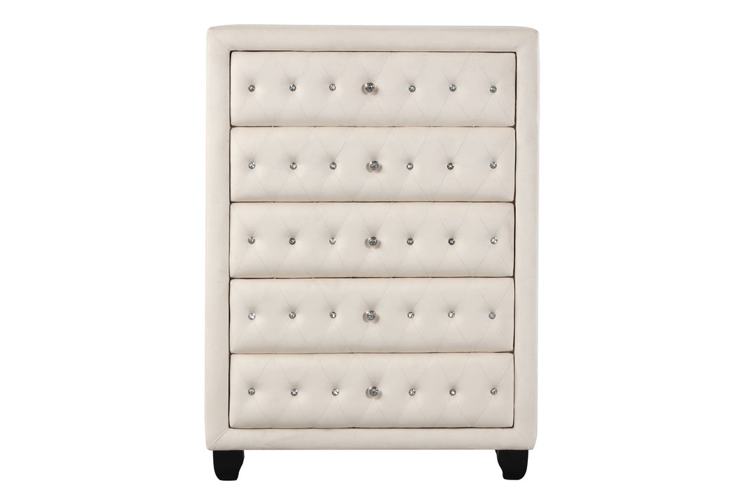 Sophia - 5 Drawer Chest Matrix Furniture Group
