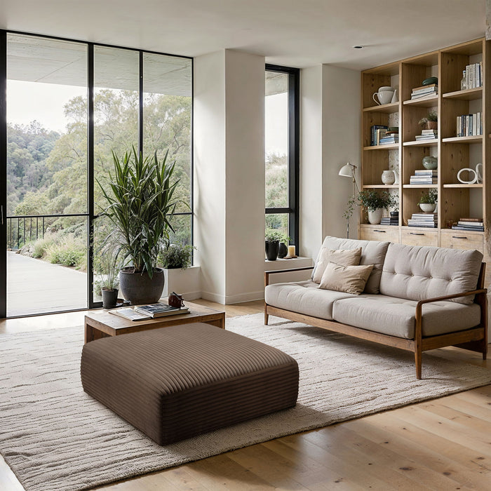 Shaggy - Ottoman Meridian Furniture