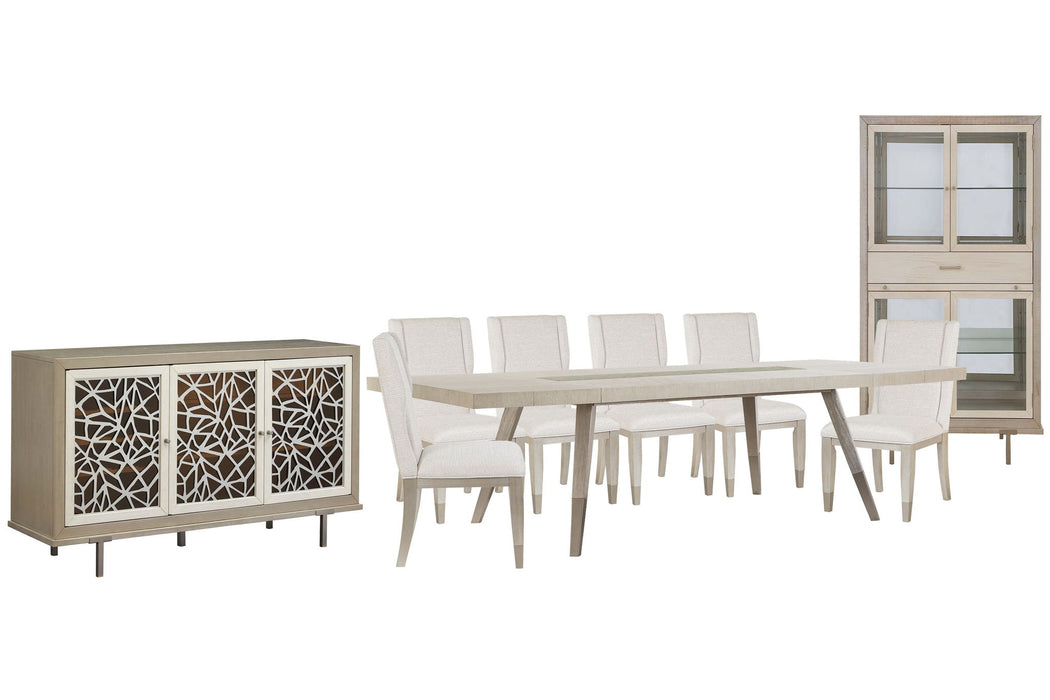 Lenox - Extendable Rectangular Dining Table Set Magnussen Furniture