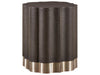 Fenwick - Embossed End Table - Dark Brown Universal Furniture