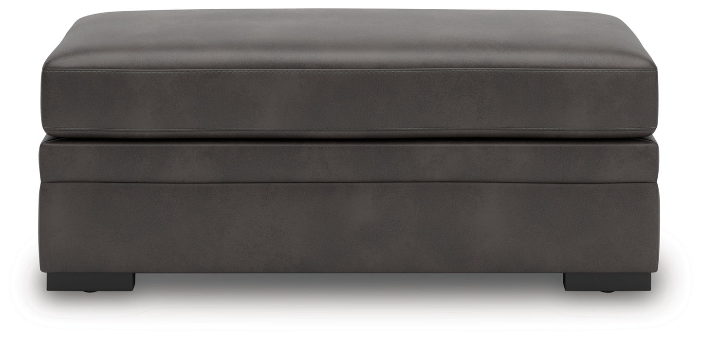 Lofton-Pike - Oversized Accent Ottoman - Shadow