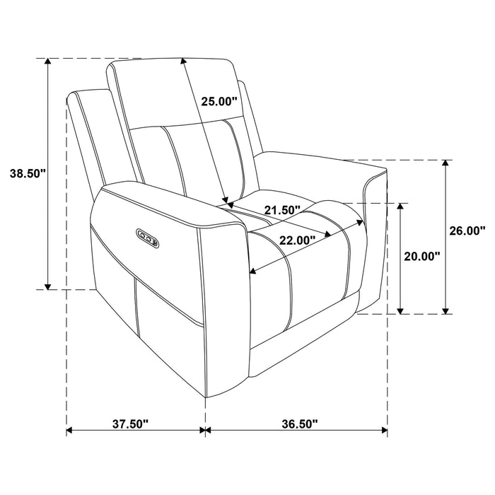 Patrick - Power Recliner Chair Furniture Max