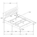 Lexie - Tufted Panel Bedroom Set Furniture Max