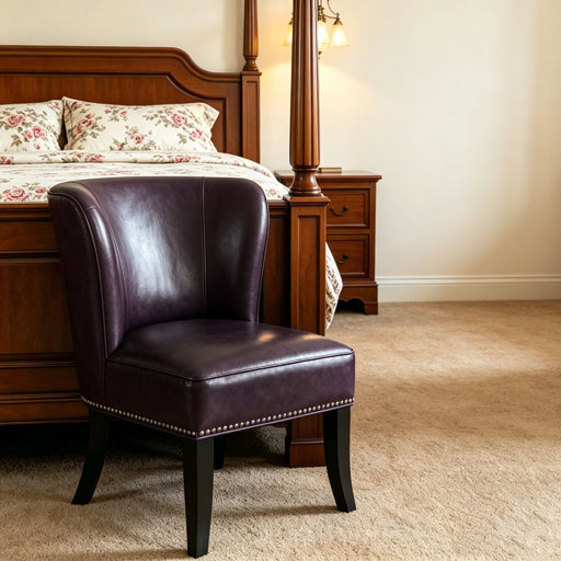 Accent Chair For Living Room - Purple Home Essentials