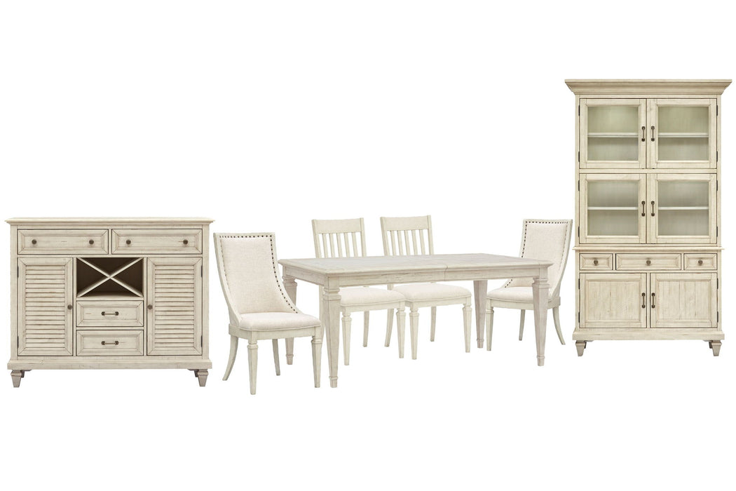 Newport - 7 Piece Extendable Rectangular Dining Table Set Magnussen Furniture