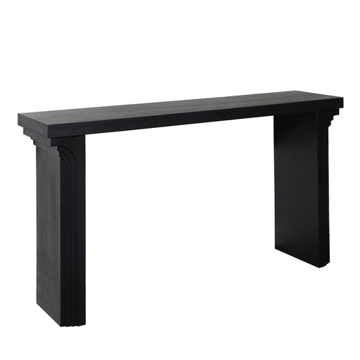 Console Table With Decorative Molding Home Essentials