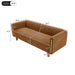 Modern 3 Seater Sofa Noble House