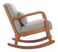 Hady - Rocking Chair - Gray Zuo Modern