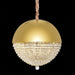 Michael Amini Lighting - Eclipse LED Crystal And Metal Chandelier - Gold Michael Amini