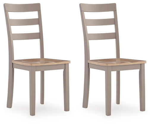 Harperfeld - Dining Room Side Chair (Set of 2) - Natural / Gray Signature Design by Ashley®