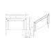 Ciara - King Bed With LED Panel Headboard, Low Profile Design - Beige Global Furniture USA