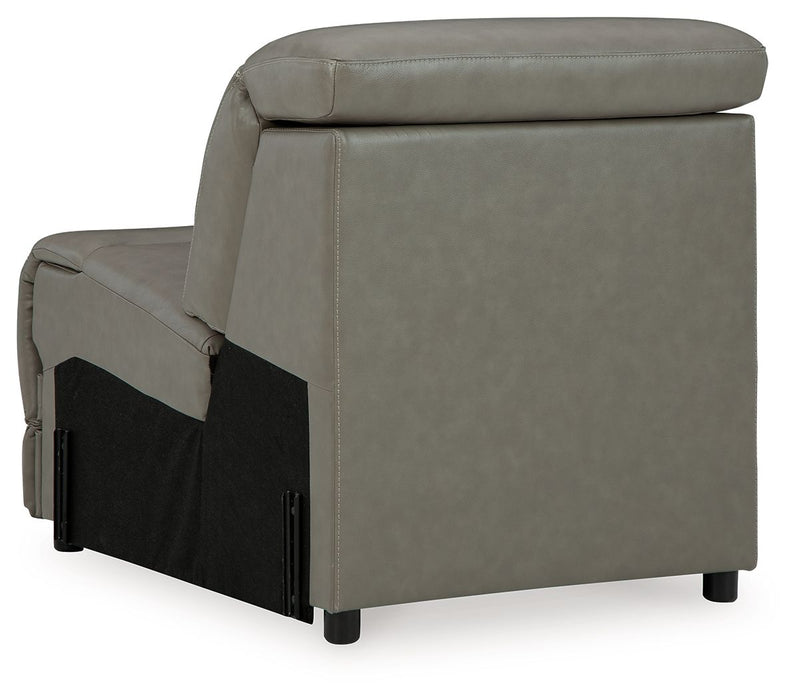 Correze - Armless Chair - Gray Signature Design by Ashley®