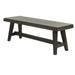 Dining Room Bench - Gray / Gray Home Essentials