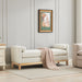 Upholstered End Of Bed Bench With Arms & 2 Bolsters For Bedroom Home Essentials