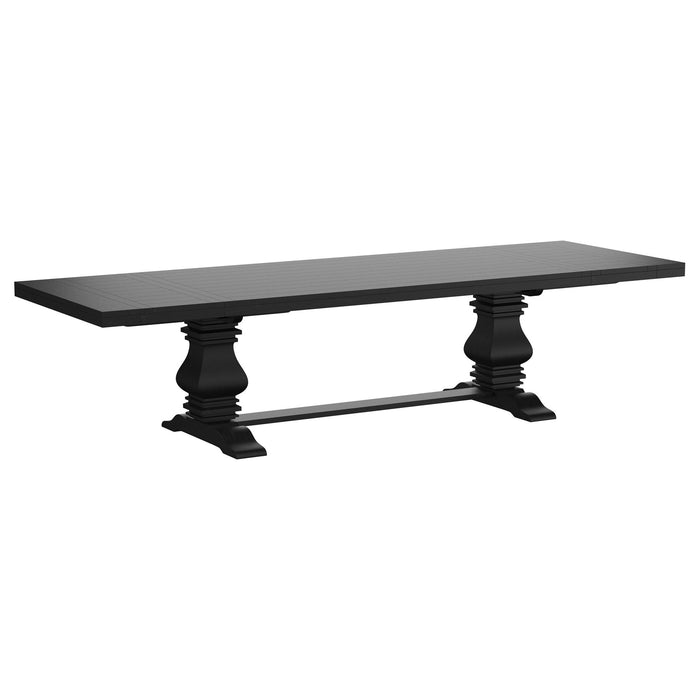 Extension Dining Table Set With Expandable Table With Upholstered Wingback Chairs Furniture Max