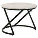 Wilmington - Round Coffee Table - White Furniture Max