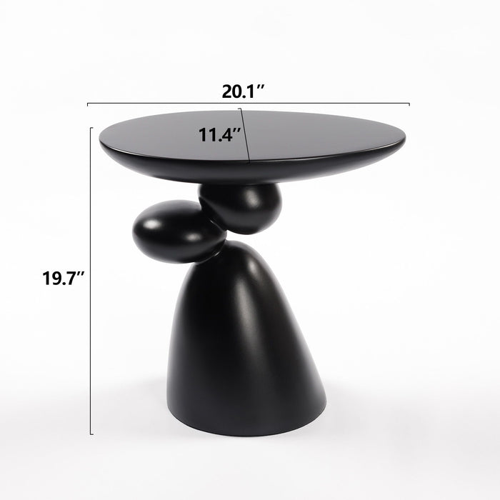 Lucky Stone Shaped Table Home Essentials