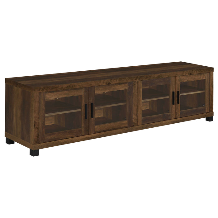 Heron - 4 Door TV Stand With Adjustable Shelving Furniture Max