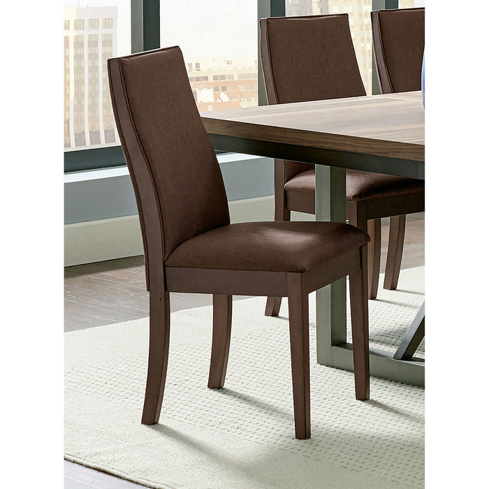 Dining Chair (Set of 2) - Espresso Brown Furniture Max