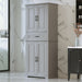 Bathroom Storage Cabinet With Drawer And Adjustable Shelf Noble House