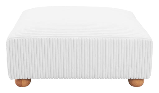 Tayte - Ottoman - White Zuo Modern