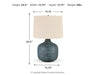 Malthace - Metal Table Lamp  - Patina Signature Design by Ashley®