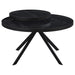 Shayne - Round Top Coffee Table With 2 Tier Design Furniture Max