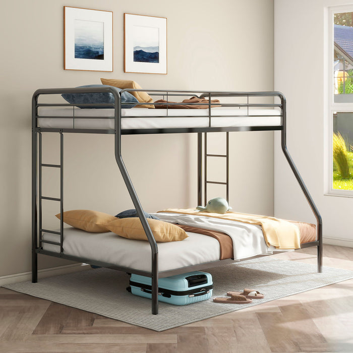 Long Beach - Bunk Bed With Built-In Guardrails Furniture Max
